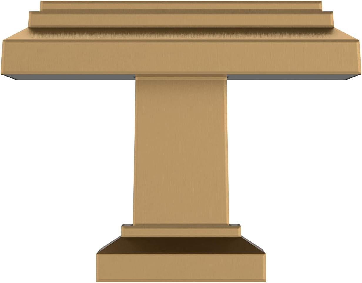 imageAmerock Cabinet Knob Polished Chrome 114 inch 32 mm Length Appoint 1 Pack Drawer Knob Cabinet HardwareChampagne Bronze