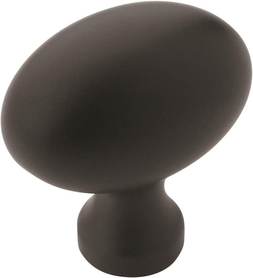 imageAmerock Cabinet Knob Polished Chrome 138 inch 35 mm Length Vaile 1 Pack Drawer Knob Cabinet HardwareMatte Black