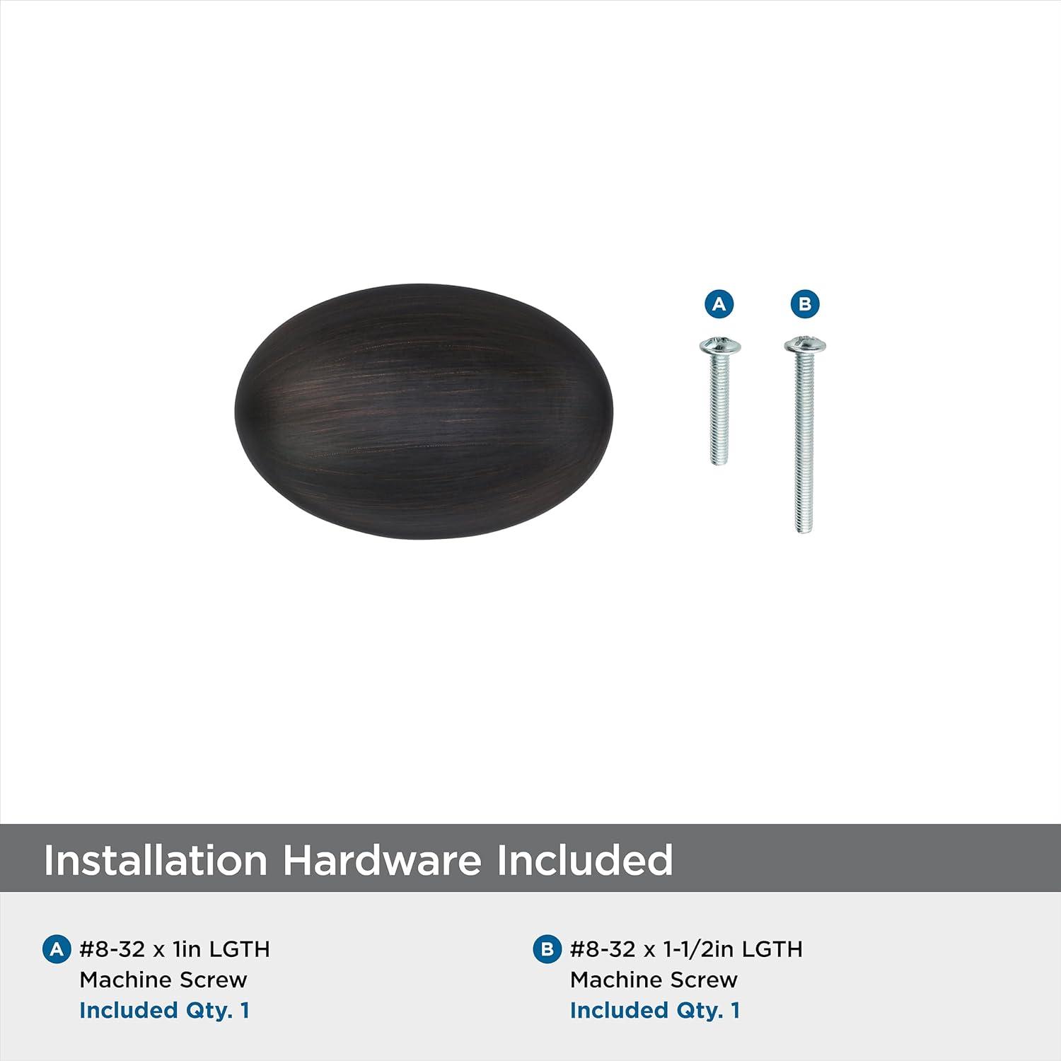 imageAmerock Cabinet Knob Polished Chrome 138 inch 35 mm Length Vaile 1 Pack Drawer Knob Cabinet HardwareOil Rubbed Bronze