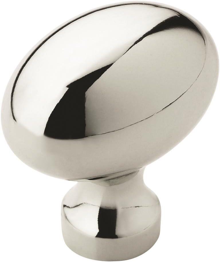 imageAmerock Cabinet Knob Polished Chrome 138 inch 35 mm Length Vaile 1 Pack Drawer Knob Cabinet HardwarePolished Chrome