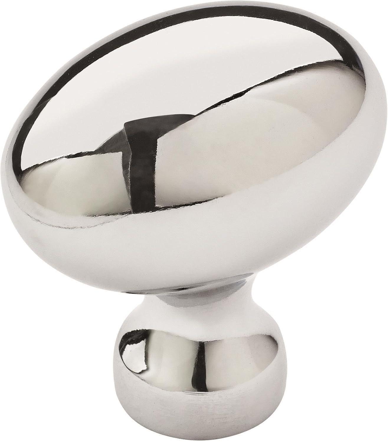 imageAmerock Cabinet Knob Polished Chrome 138 inch 35 mm Length Vaile 1 Pack Drawer Knob Cabinet HardwarePolished Chrome