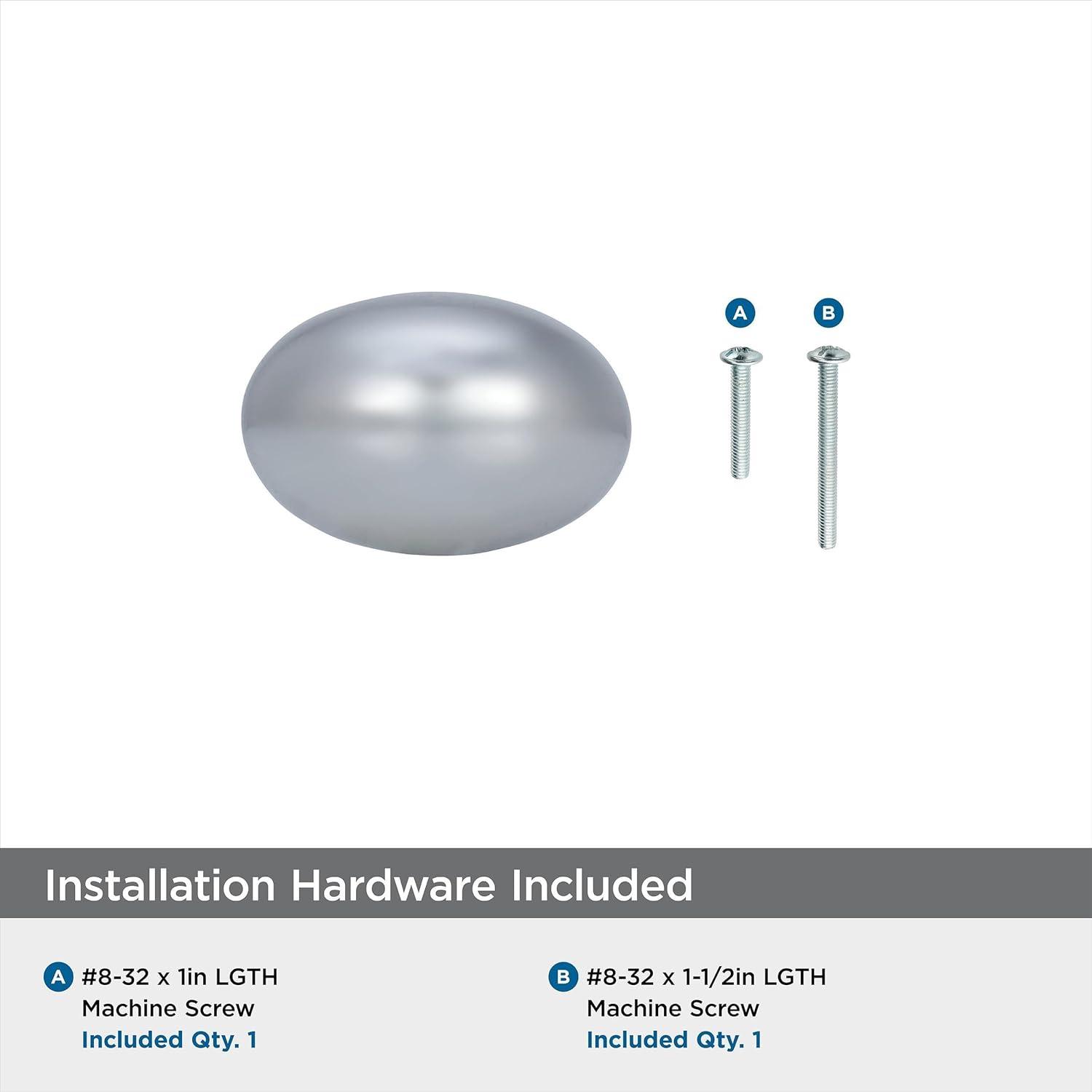 imageAmerock Cabinet Knob Polished Chrome 138 inch 35 mm Length Vaile 1 Pack Drawer Knob Cabinet HardwarePolished Chrome