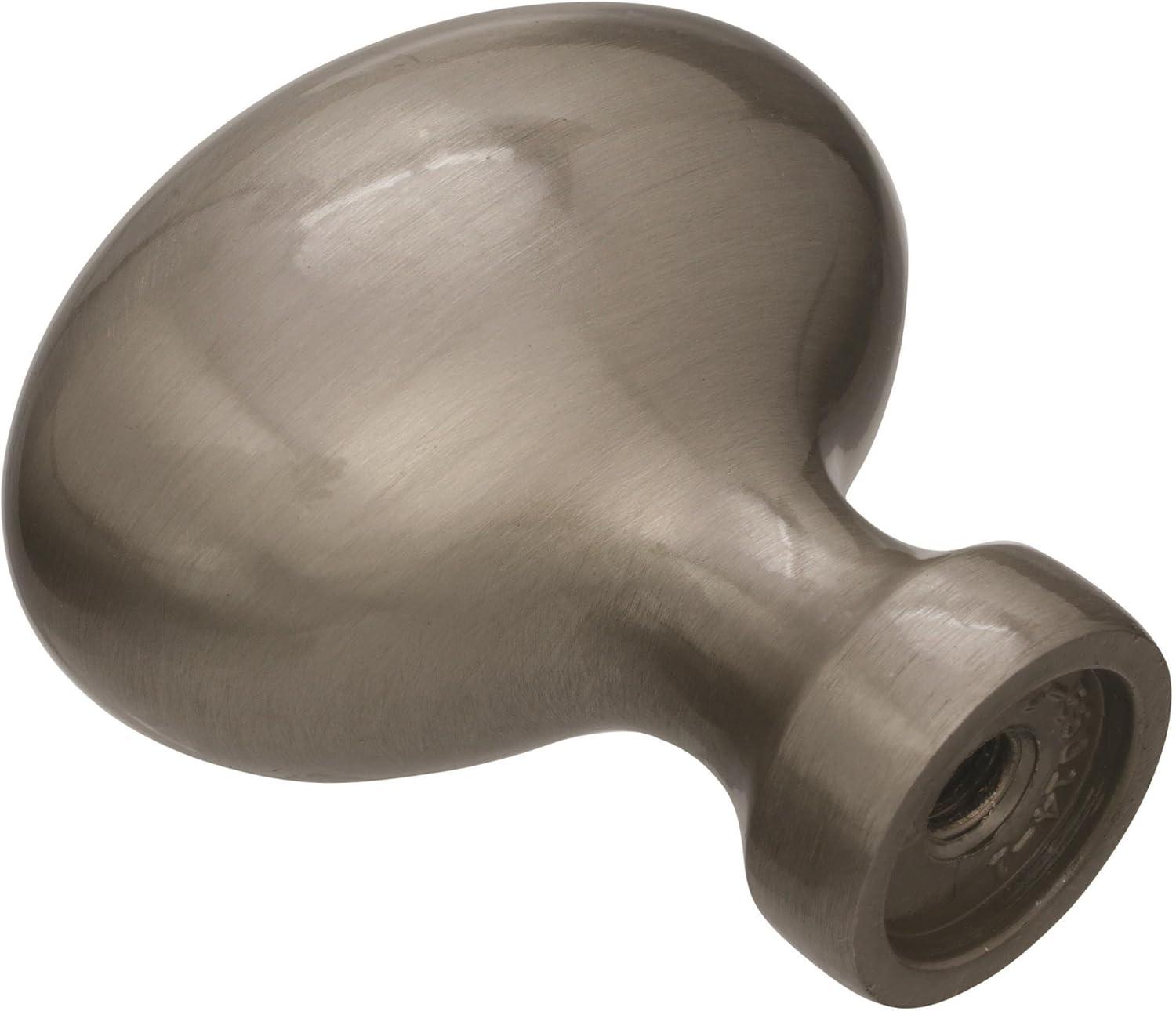 imageAmerock Cabinet Knob Polished Chrome 138 inch 35 mm Length Vaile 1 Pack Drawer Knob Cabinet HardwareSatin Nickel