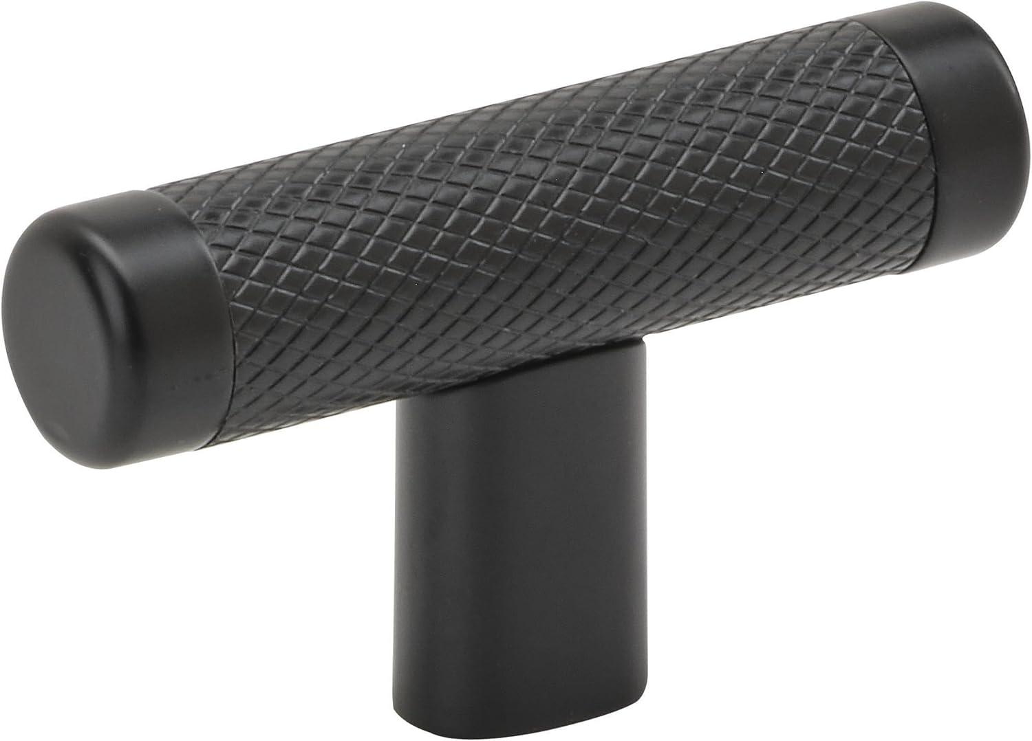 imageAmerock Cabinet Knob Polished NickelStainless Steel 258 inch 67 mm Length Esquire 1 Pack Drawer Knob Cabinet HardwareBlack Bronze