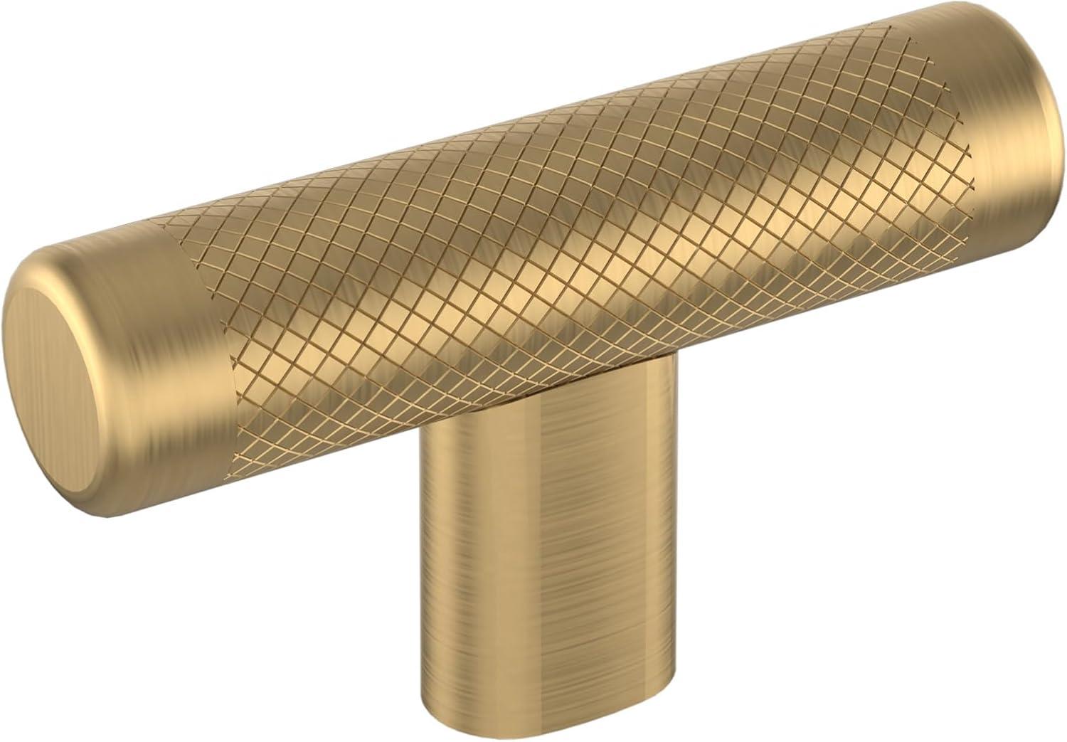 imageAmerock Cabinet Knob Polished NickelStainless Steel 258 inch 67 mm Length Esquire 1 Pack Drawer Knob Cabinet HardwareChampagne Bronze