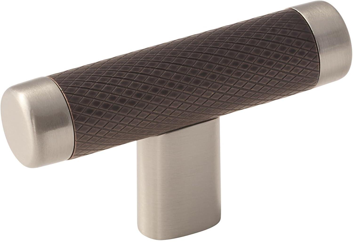 imageAmerock Cabinet Knob Polished NickelStainless Steel 258 inch 67 mm Length Esquire 1 Pack Drawer Knob Cabinet HardwareSatin NickelOilRubbed Bronze