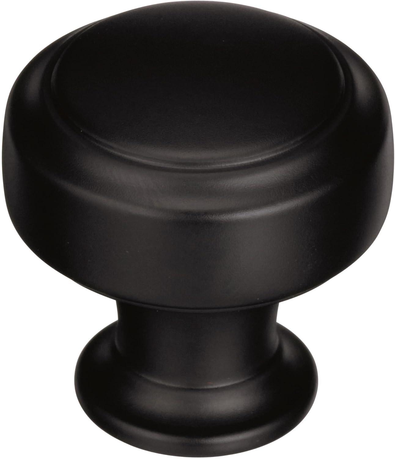imageAmerock Cabinet Knob Satin Nickel 138 inch 35 mm Length Highland Ridge 1 Pack Drawer Knob Cabinet HardwareBlack Bronze