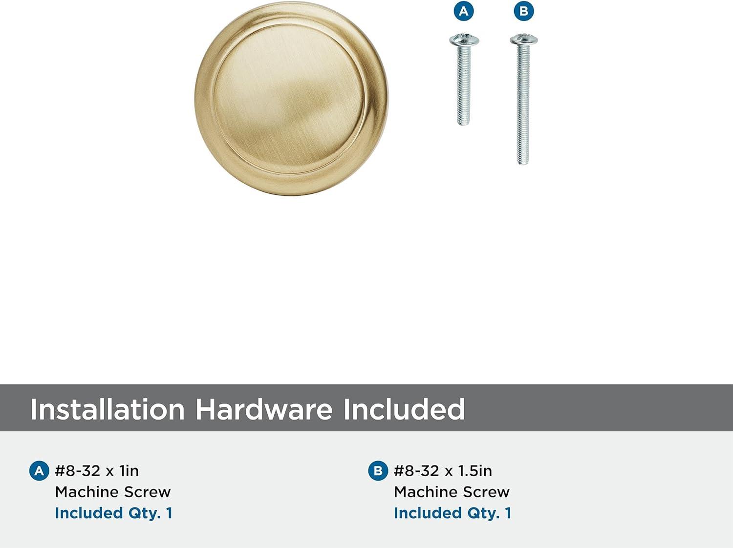 imageAmerock Cabinet Knob Satin Nickel 138 inch 35 mm Length Highland Ridge 1 Pack Drawer Knob Cabinet HardwareChampagne Bronze