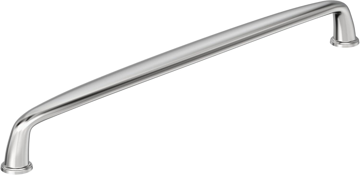 imageAmerock Cabinet Pull Black Bronze 3 inch 76 mm Center to Center Kane 1 Pack Drawer Pull Drawer Handle Cabinet HardwarePolished Chrome