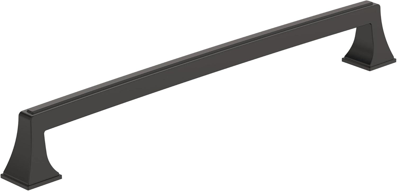 imageAmerock Cabinet Pull Black Bronze 334 inch 96 mm Center to Center Mulholland 1 Pack Drawer Pull Drawer Handle Cabinet HardwareBlack Bronze