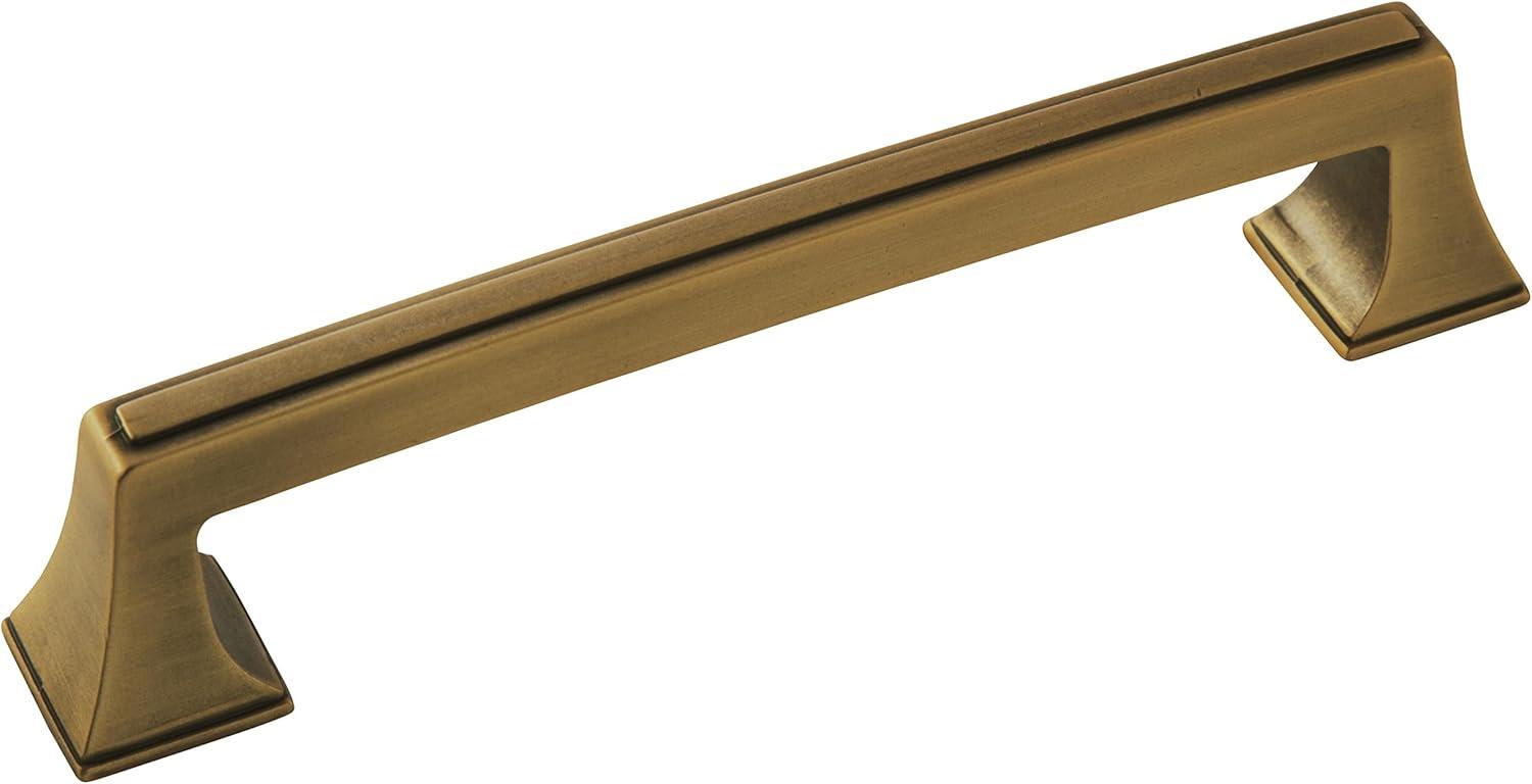 imageAmerock Cabinet Pull Black Bronze 334 inch 96 mm Center to Center Mulholland 1 Pack Drawer Pull Drawer Handle Cabinet HardwareGilded Bronze