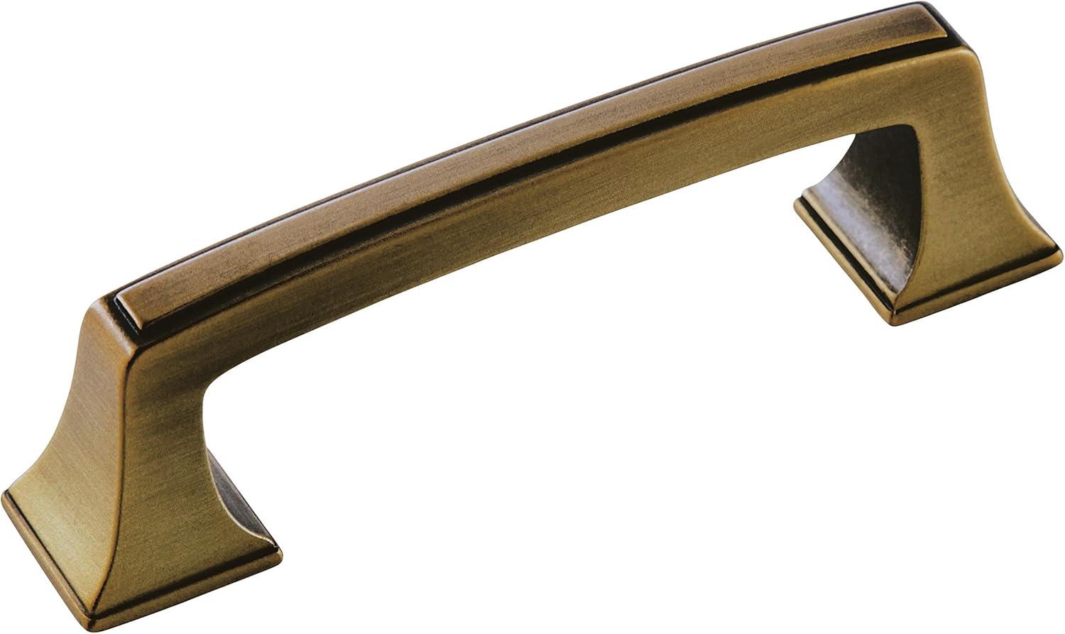 imageAmerock Cabinet Pull Black Bronze 334 inch 96 mm Center to Center Mulholland 1 Pack Drawer Pull Drawer Handle Cabinet HardwareGilded Bronze