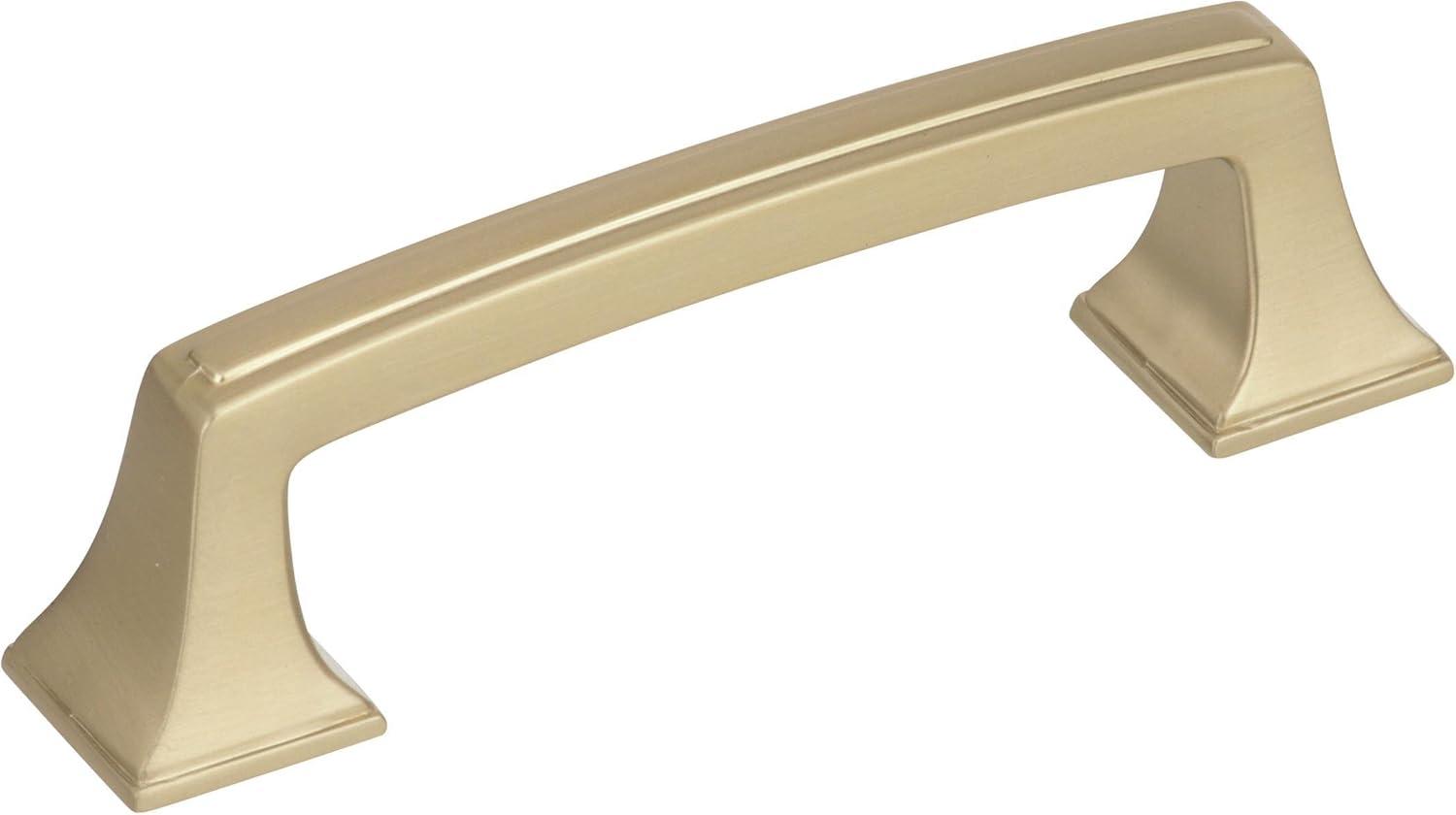 imageAmerock Cabinet Pull Black Bronze 334 inch 96 mm Center to Center Mulholland 1 Pack Drawer Pull Drawer Handle Cabinet HardwareGolden Champagne