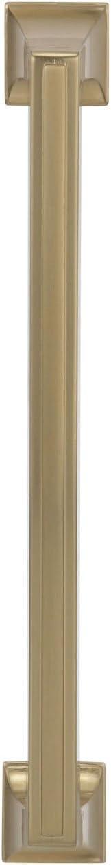 imageAmerock Cabinet Pull Black Bronze 334 inch 96 mm Center to Center Mulholland 1 Pack Drawer Pull Drawer Handle Cabinet HardwareGolden Champagne