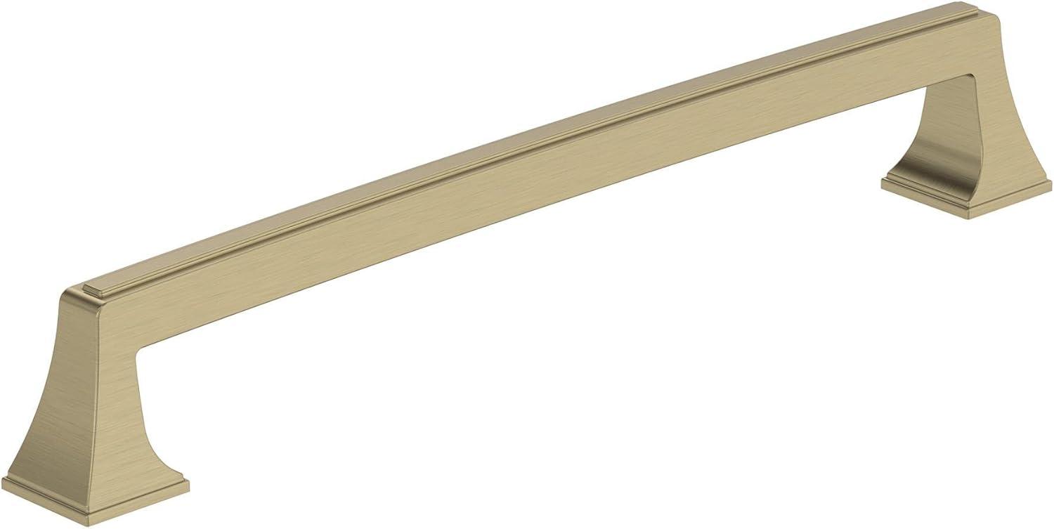 imageAmerock Cabinet Pull Black Bronze 334 inch 96 mm Center to Center Mulholland 1 Pack Drawer Pull Drawer Handle Cabinet HardwareGolden Champagne