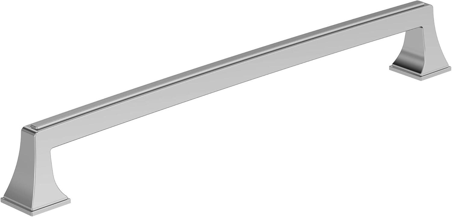 imageAmerock Cabinet Pull Black Bronze 334 inch 96 mm Center to Center Mulholland 1 Pack Drawer Pull Drawer Handle Cabinet HardwarePolished Chrome