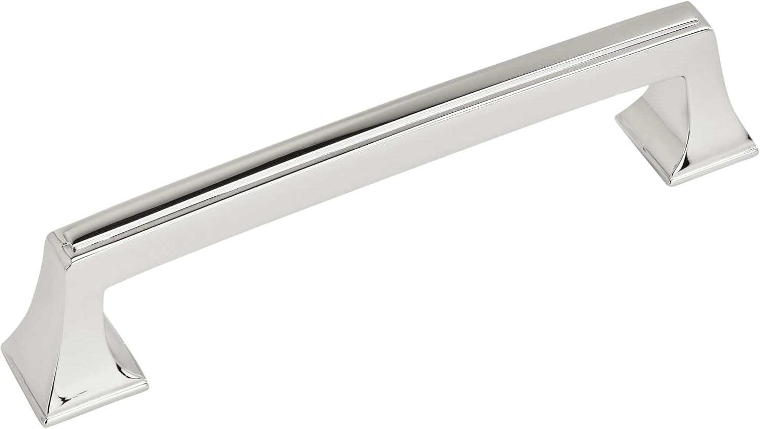 imageAmerock Cabinet Pull Black Bronze 334 inch 96 mm Center to Center Mulholland 1 Pack Drawer Pull Drawer Handle Cabinet HardwarePolished Chrome