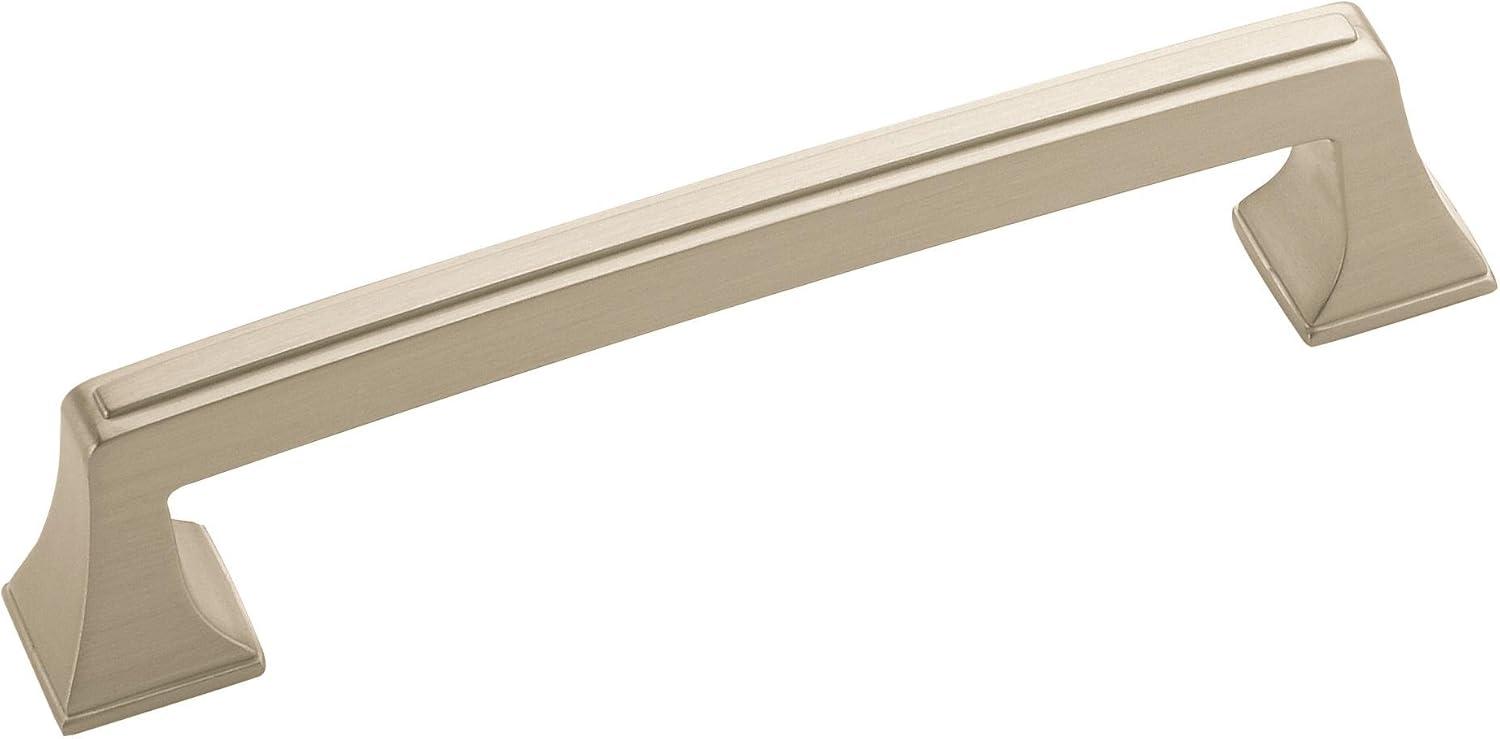 imageAmerock Cabinet Pull Black Bronze 334 inch 96 mm Center to Center Mulholland 1 Pack Drawer Pull Drawer Handle Cabinet HardwareSatin Nickel