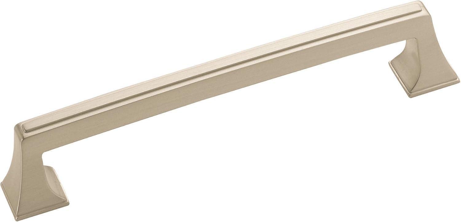 imageAmerock Cabinet Pull Black Bronze 334 inch 96 mm Center to Center Mulholland 1 Pack Drawer Pull Drawer Handle Cabinet HardwareSatin Nickel