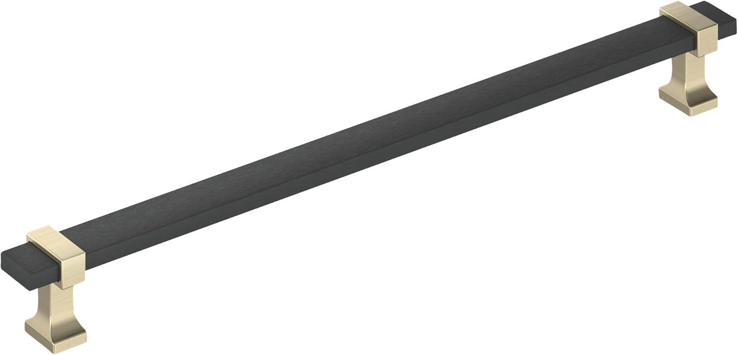 imageAmerock Cabinet Pull Brushed Matte BlackSatin Nickel 5116 inch 128 mm Center to Center Overton 1 Pack Drawer Pull Drawer Handle Cabinet HardwareBrushed Matte BlackGolden Champagne