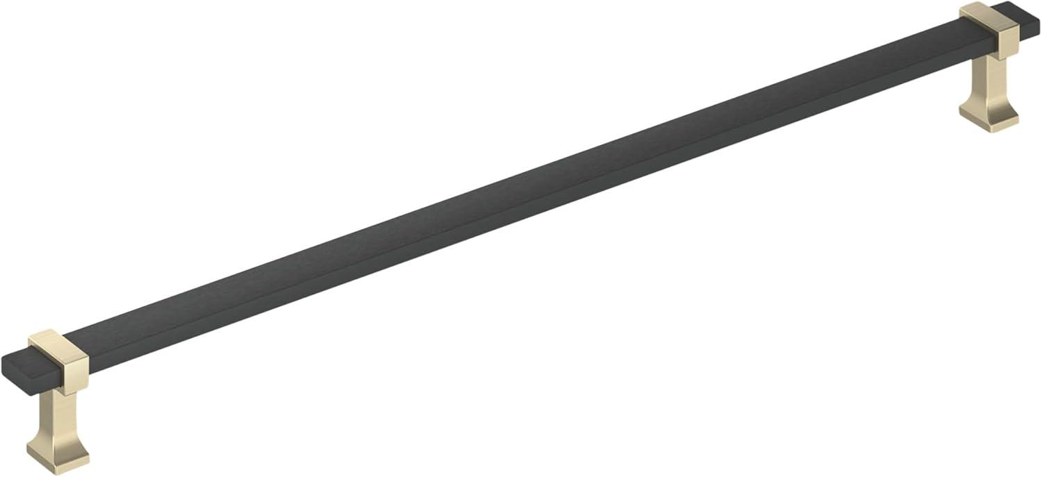 imageAmerock Cabinet Pull Brushed Matte BlackSatin Nickel 5116 inch 128 mm Center to Center Overton 1 Pack Drawer Pull Drawer Handle Cabinet HardwareBrushed Matte BlackGolden Champagne