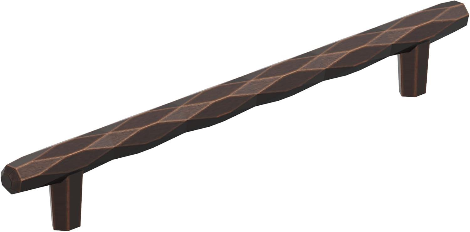 imageAmerock Cabinet Pull Champagne Bronze 5116 inch 128 mm Center to Center St Vincent 1 Pack Drawer Pull Drawer Handle Cabinet HardwareOil Rubbed Bronze