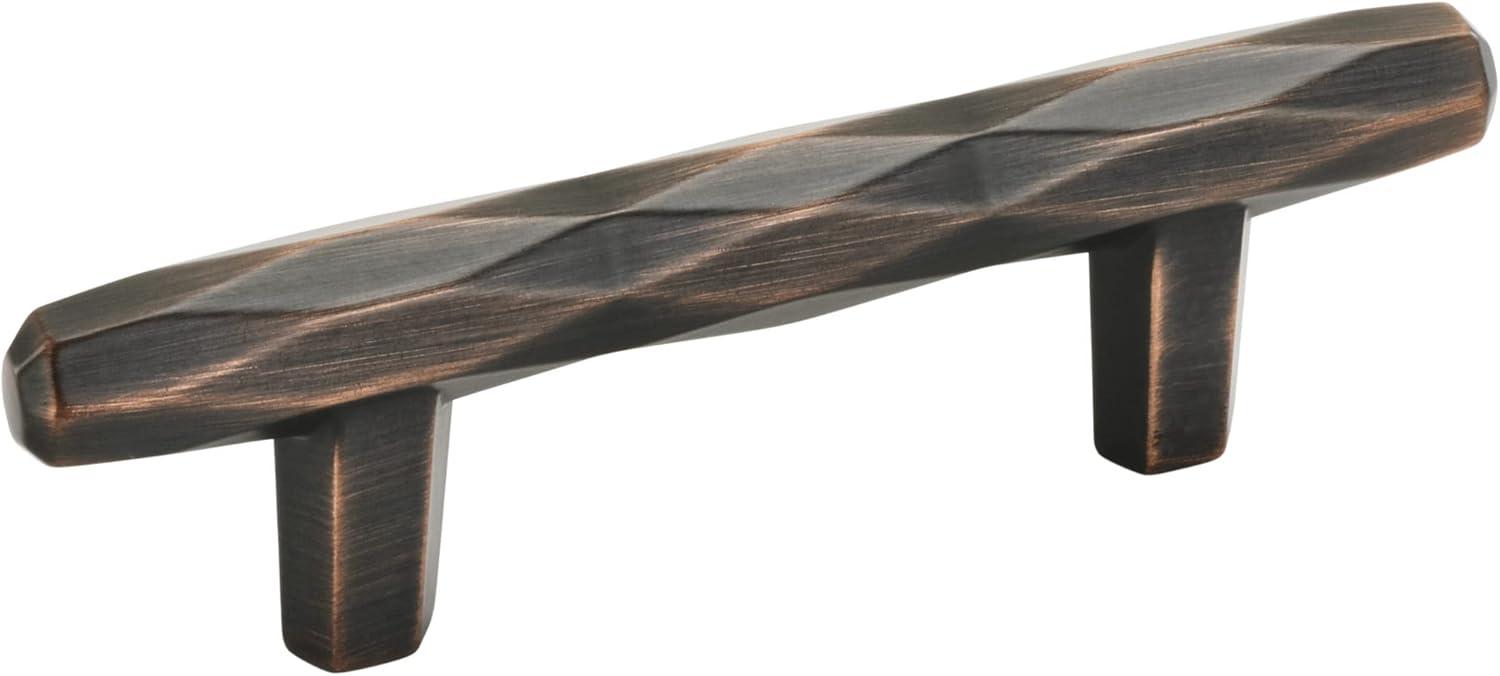 imageAmerock Cabinet Pull Champagne Bronze 5116 inch 128 mm Center to Center St Vincent 1 Pack Drawer Pull Drawer Handle Cabinet HardwareOil Rubbed Bronze