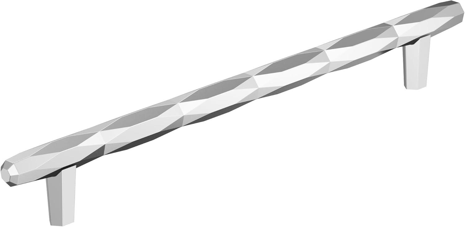 imageAmerock Cabinet Pull Champagne Bronze 5116 inch 128 mm Center to Center St Vincent 1 Pack Drawer Pull Drawer Handle Cabinet HardwarePolished Chrome