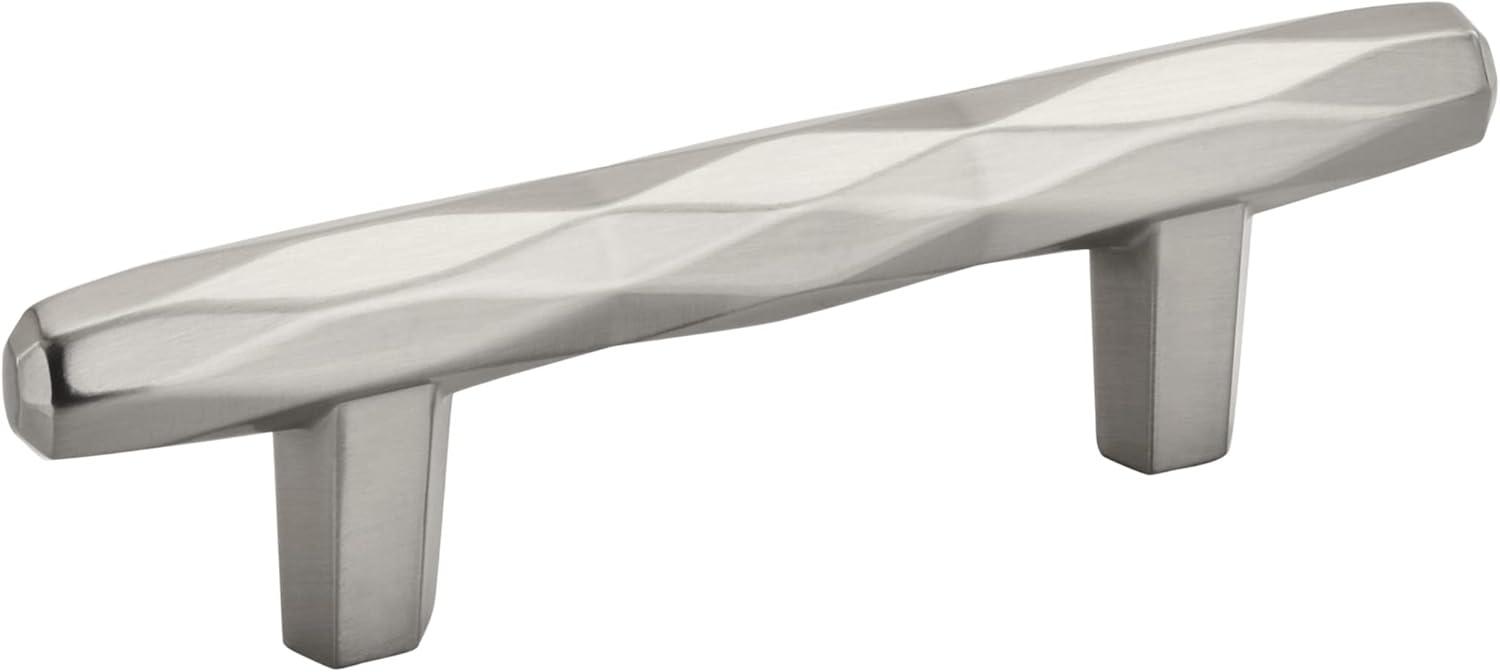 imageAmerock Cabinet Pull Champagne Bronze 5116 inch 128 mm Center to Center St Vincent 1 Pack Drawer Pull Drawer Handle Cabinet HardwareSatin Nickel
