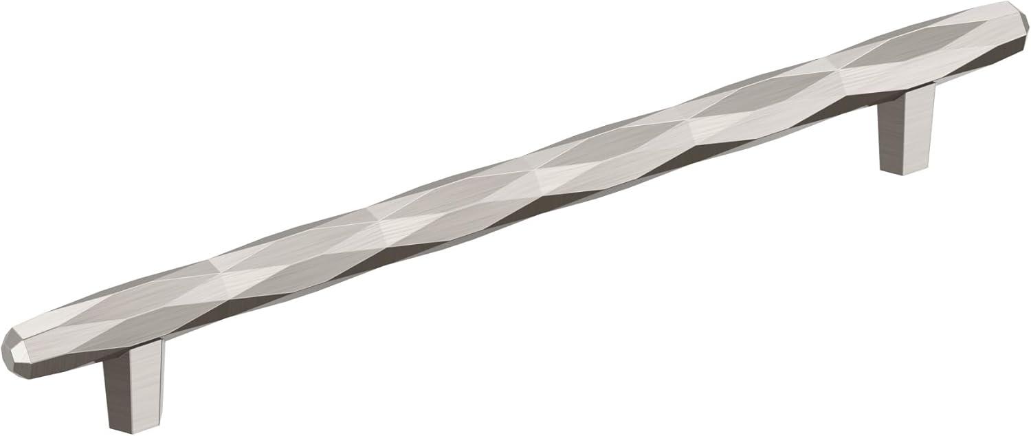 imageAmerock Cabinet Pull Champagne Bronze 5116 inch 128 mm Center to Center St Vincent 1 Pack Drawer Pull Drawer Handle Cabinet HardwareSatin Nickel