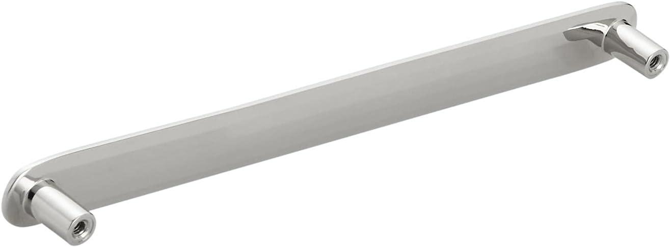 imageAmerock Cabinet Pull Golden Champagne 334 inch 96 mm Center to Center Concentric 1 Pack Drawer Pull Drawer Handle Cabinet HardwarePolished Nickel
