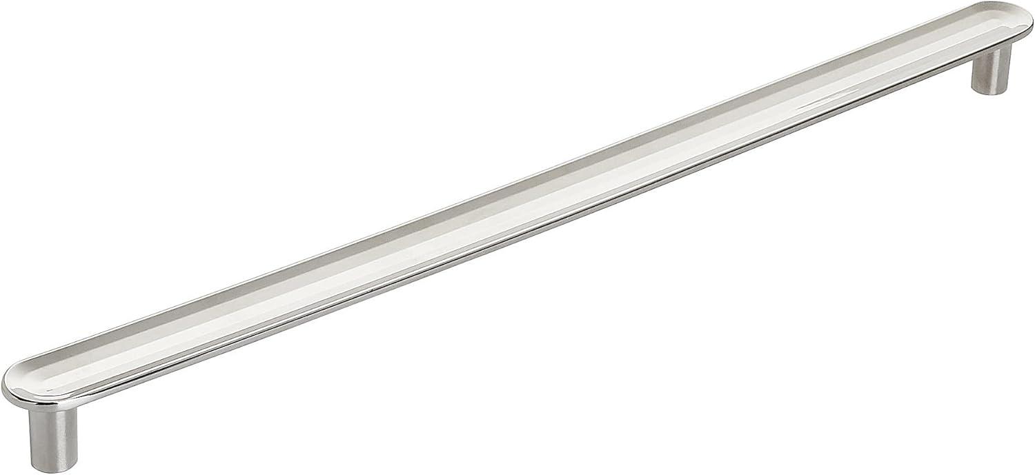 imageAmerock Cabinet Pull Golden Champagne 334 inch 96 mm Center to Center Concentric 1 Pack Drawer Pull Drawer Handle Cabinet HardwarePolished Nickel