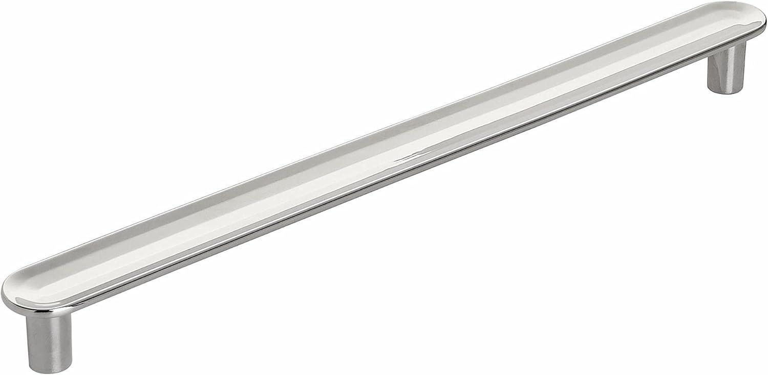 imageAmerock Cabinet Pull Golden Champagne 334 inch 96 mm Center to Center Concentric 1 Pack Drawer Pull Drawer Handle Cabinet HardwarePolished Nickel