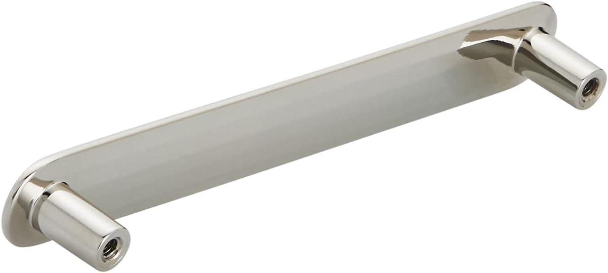 imageAmerock Cabinet Pull Golden Champagne 334 inch 96 mm Center to Center Concentric 1 Pack Drawer Pull Drawer Handle Cabinet HardwarePolished Nickel
