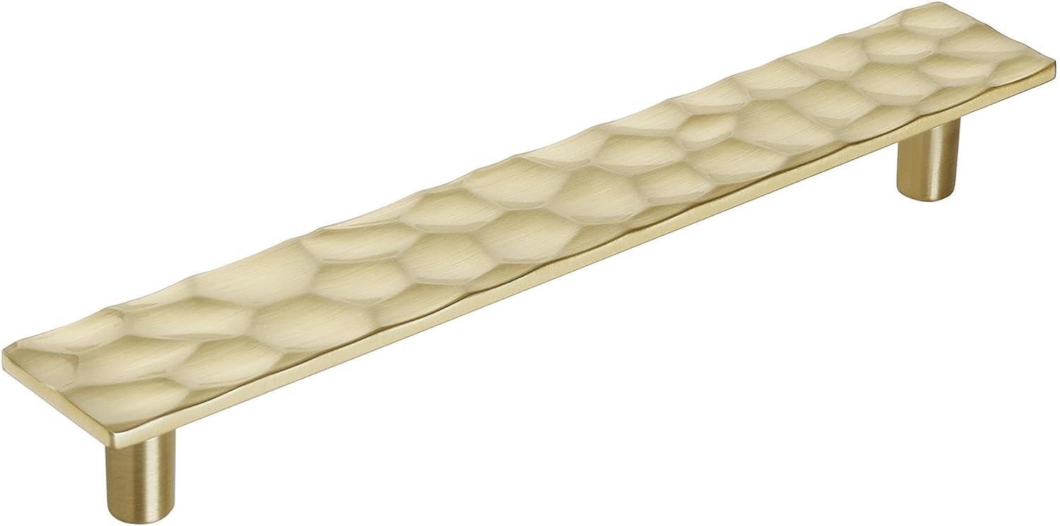 imageAmerock Cabinet Pull Golden Champagne 5116 inch 128 mm Center to Center Kamari 1 Pack Drawer Pull Drawer Handle Cabinet HardwareGolden Champagne