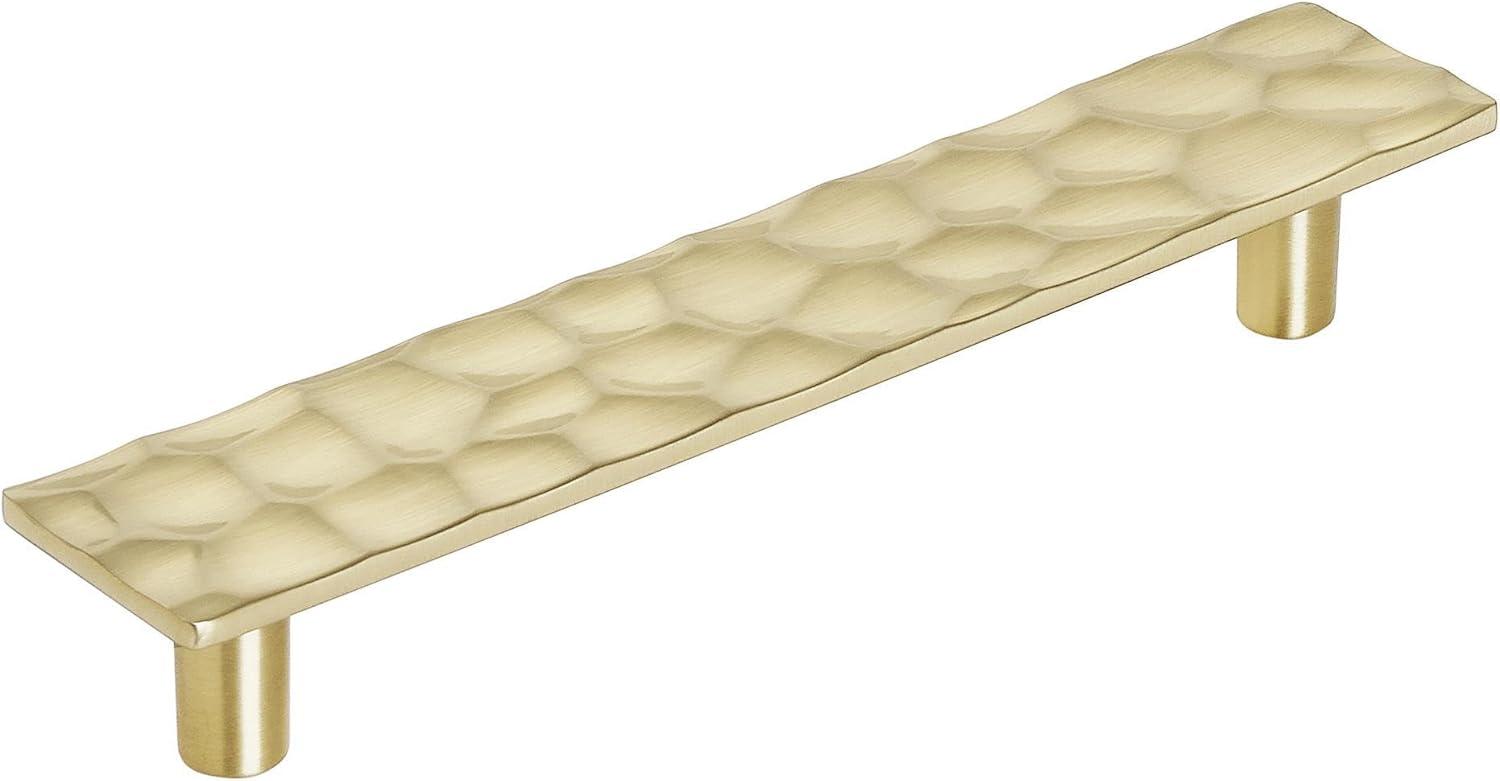 imageAmerock Cabinet Pull Golden Champagne 5116 inch 128 mm Center to Center Kamari 1 Pack Drawer Pull Drawer Handle Cabinet HardwareGolden Champagne