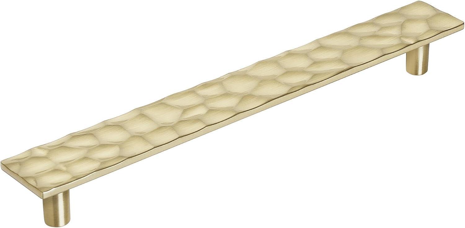 imageAmerock Cabinet Pull Golden Champagne 5116 inch 128 mm Center to Center Kamari 1 Pack Drawer Pull Drawer Handle Cabinet HardwareGolden Champagne