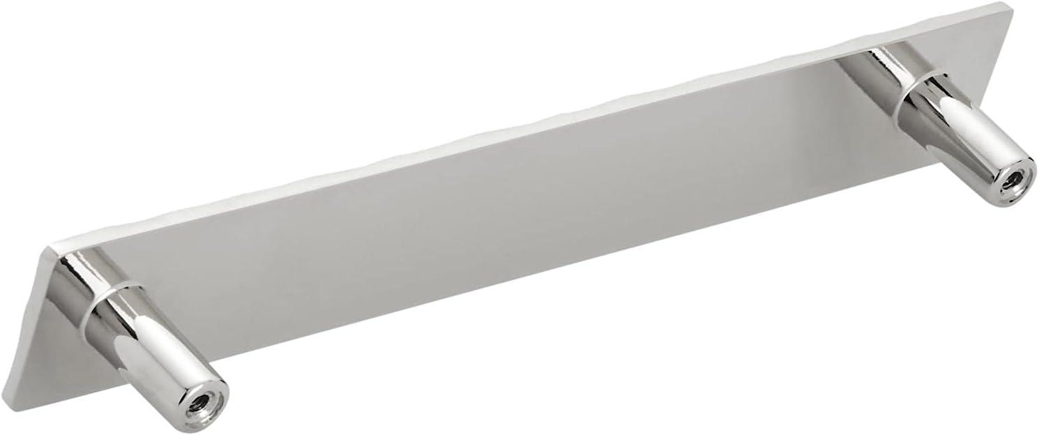 imageAmerock Cabinet Pull Golden Champagne 5116 inch 128 mm Center to Center Kamari 1 Pack Drawer Pull Drawer Handle Cabinet HardwarePolished Nickel