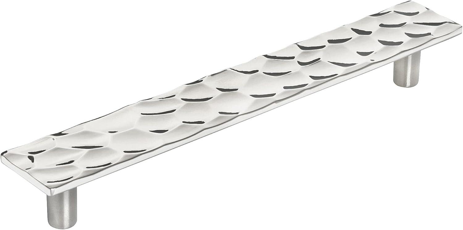 imageAmerock Cabinet Pull Golden Champagne 5116 inch 128 mm Center to Center Kamari 1 Pack Drawer Pull Drawer Handle Cabinet HardwarePolished Nickel