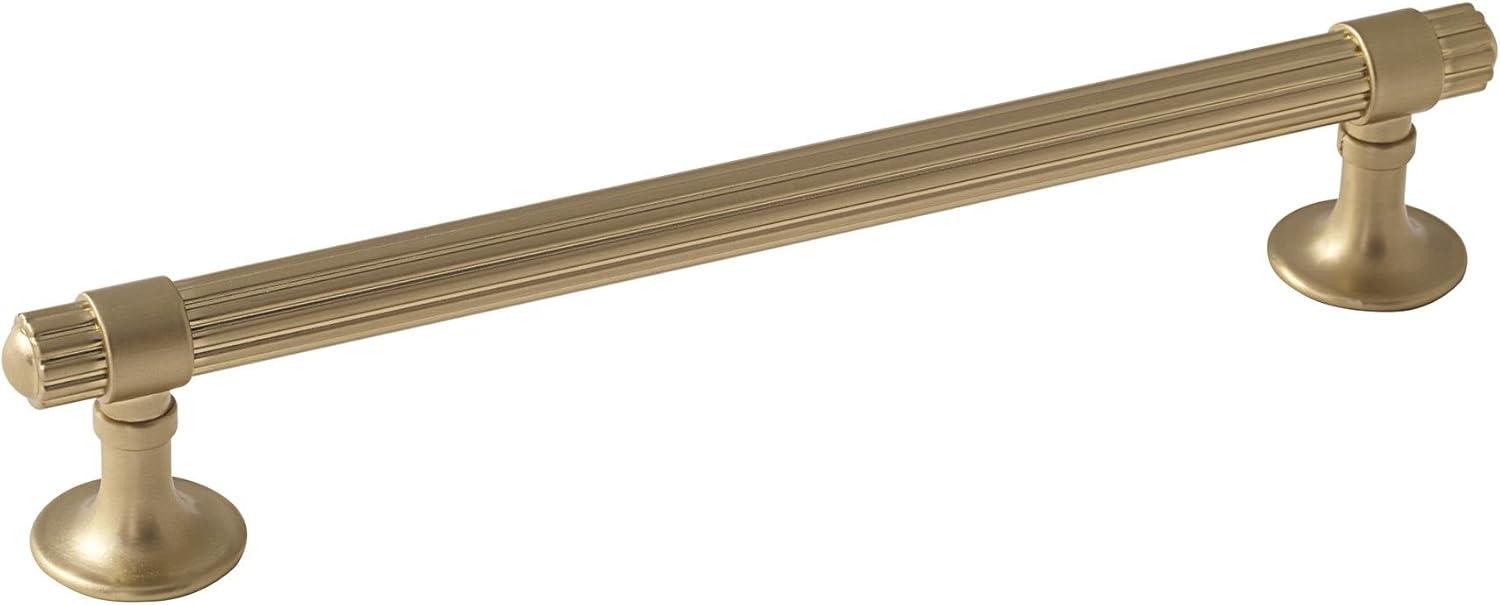 imageAmerock Cabinet Pull Golden Champagne 5116 inch 128 mm Center to Center Sea Grass 1 Pack Drawer Pull Drawer Handle Cabinet HardwareGolden Champagne