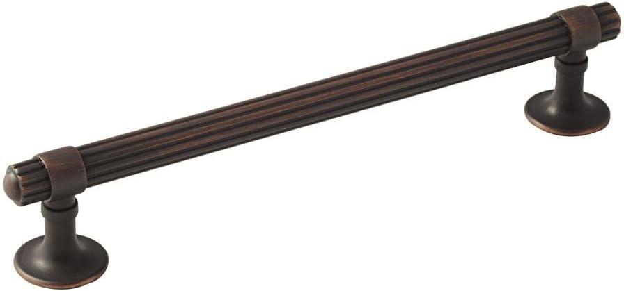 imageAmerock Cabinet Pull Golden Champagne 5116 inch 128 mm Center to Center Sea Grass 1 Pack Drawer Pull Drawer Handle Cabinet HardwareOil Rubbed Bronze