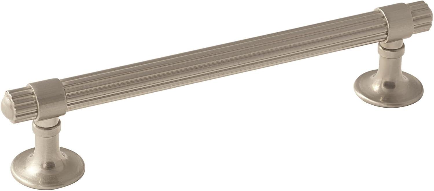 imageAmerock Cabinet Pull Golden Champagne 5116 inch 128 mm Center to Center Sea Grass 1 Pack Drawer Pull Drawer Handle Cabinet HardwareSatin Nickel