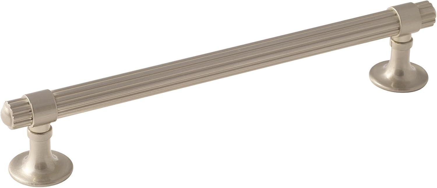 imageAmerock Cabinet Pull Golden Champagne 5116 inch 128 mm Center to Center Sea Grass 1 Pack Drawer Pull Drawer Handle Cabinet HardwareSatin Nickel