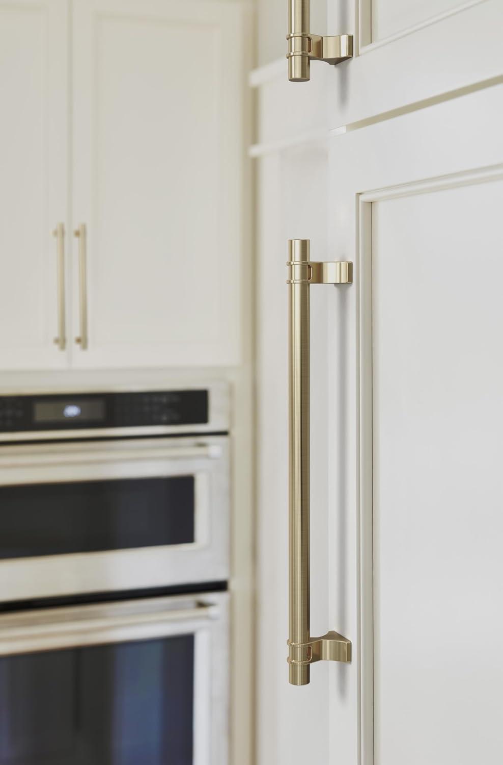 imageAmerock Cabinet Pull Golden Champagne 6516 inch 160 mm Center to Center Davenport 1 Pack Drawer Pull Drawer Handle Cabinet HardwareGolden Champagne