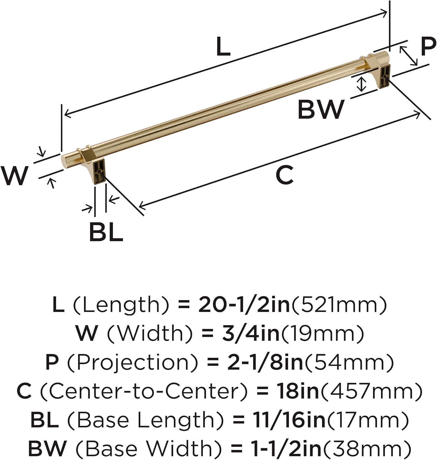 imageAmerock Cabinet Pull Golden Champagne 6516 inch 160 mm Center to Center Davenport 1 Pack Drawer Pull Drawer Handle Cabinet HardwareGolden Champagne