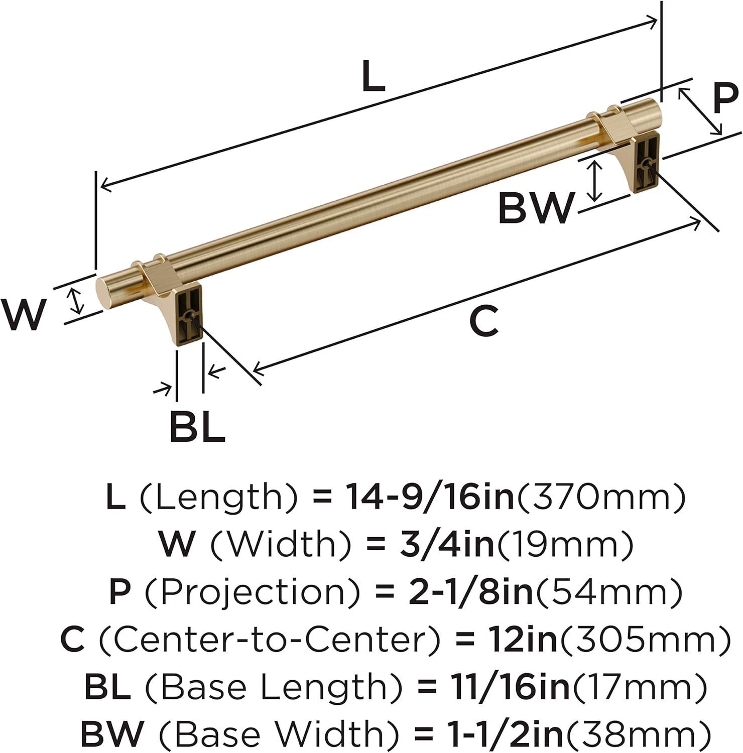 imageAmerock Cabinet Pull Golden Champagne 6516 inch 160 mm Center to Center Davenport 1 Pack Drawer Pull Drawer Handle Cabinet HardwareGolden Champagne