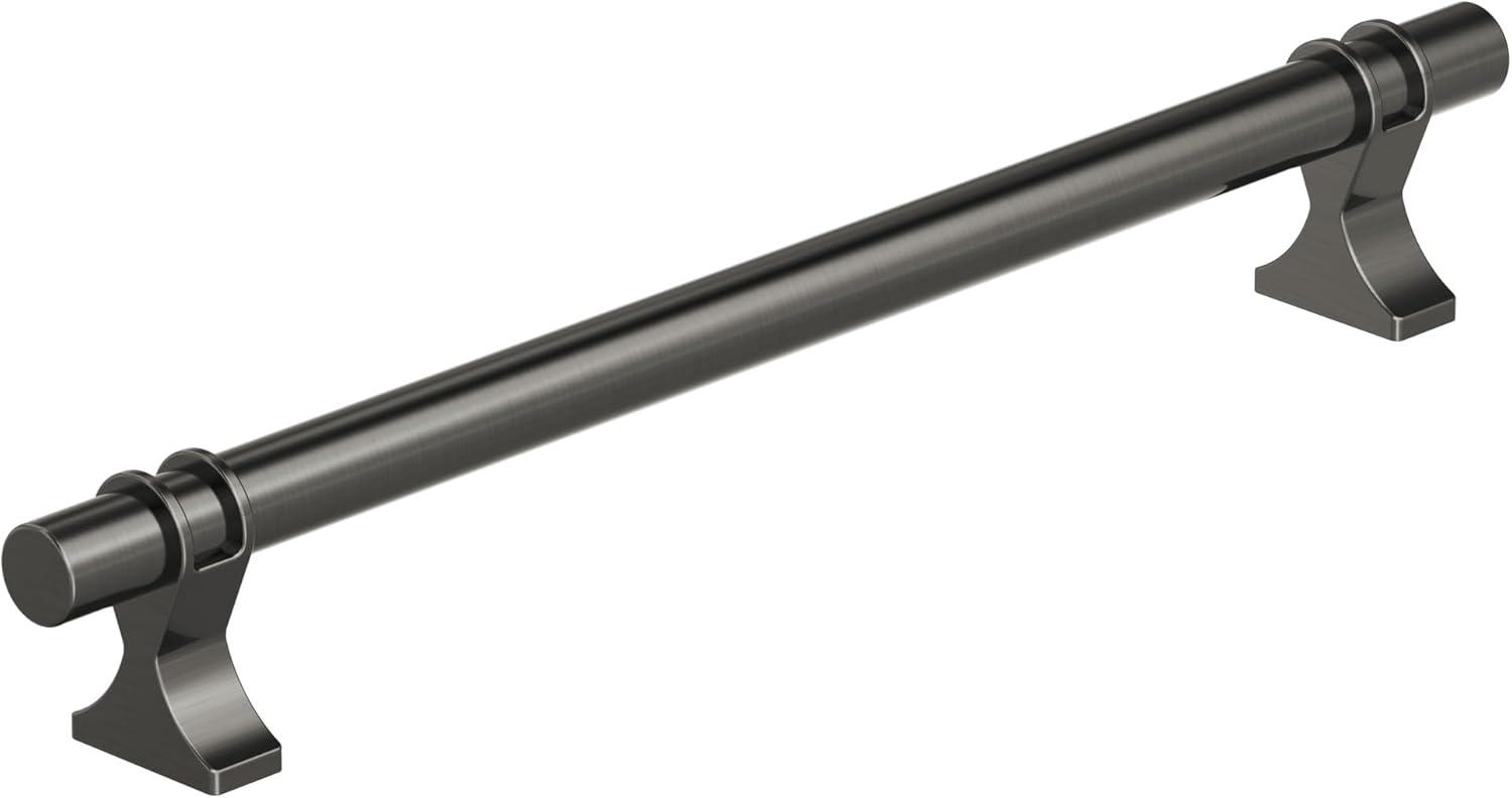 imageAmerock Cabinet Pull Golden Champagne 6516 inch 160 mm Center to Center Davenport 1 Pack Drawer Pull Drawer Handle Cabinet HardwareGunmetal