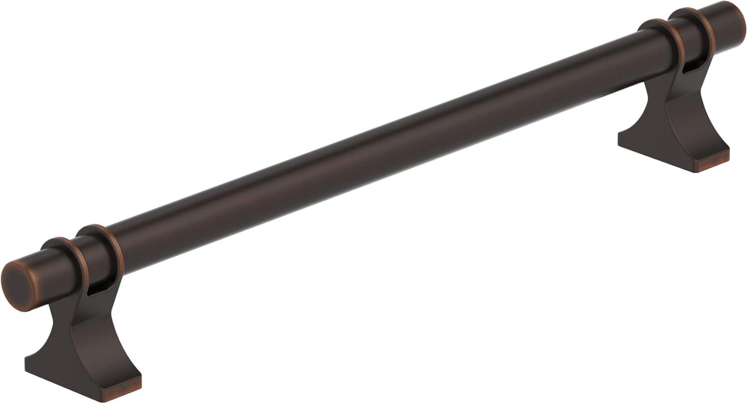 imageAmerock Cabinet Pull Golden Champagne 6516 inch 160 mm Center to Center Davenport 1 Pack Drawer Pull Drawer Handle Cabinet HardwareOil Rubbed Bronze
