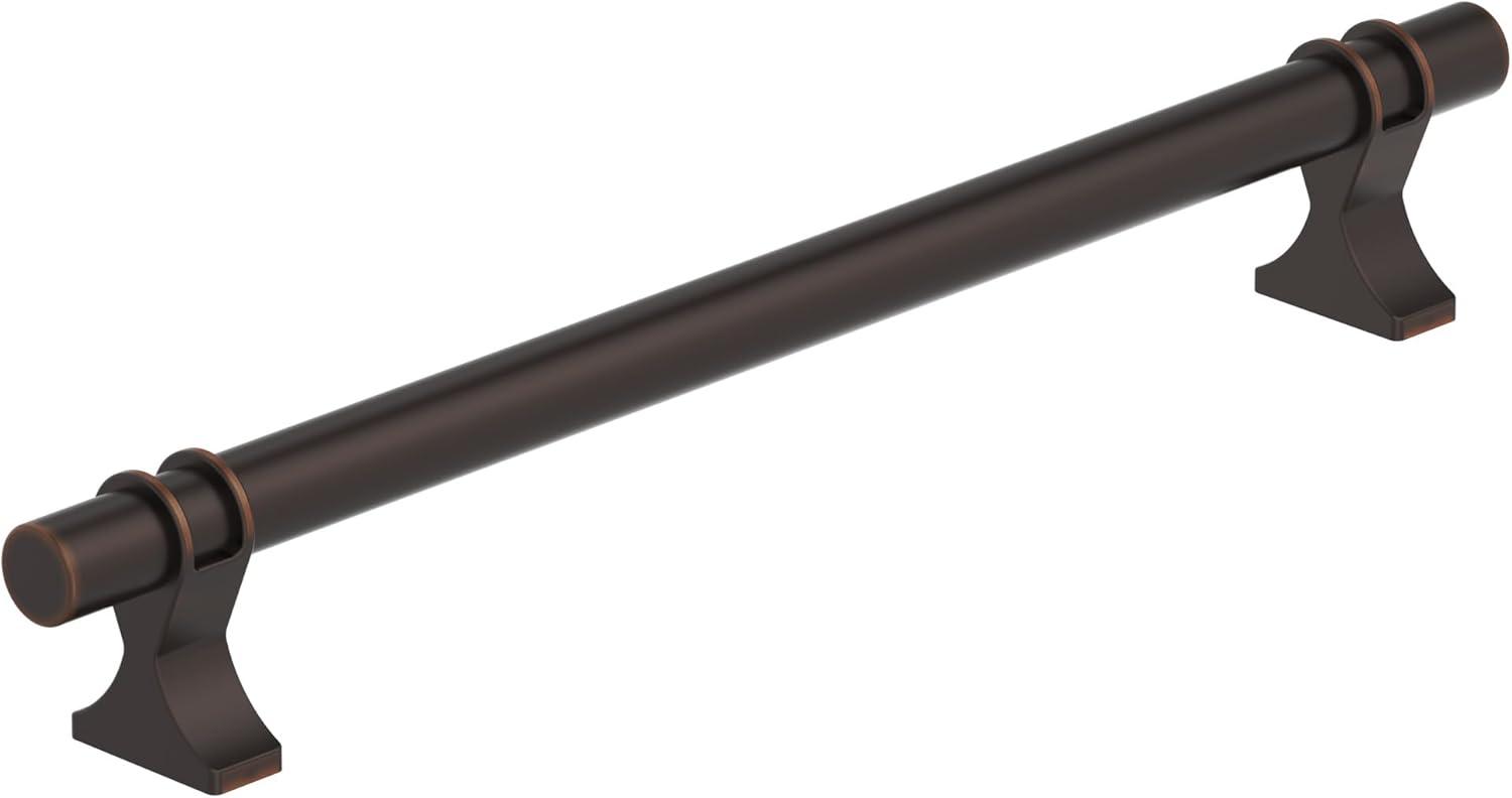 imageAmerock Cabinet Pull Golden Champagne 6516 inch 160 mm Center to Center Davenport 1 Pack Drawer Pull Drawer Handle Cabinet HardwareOil Rubbed Bronze
