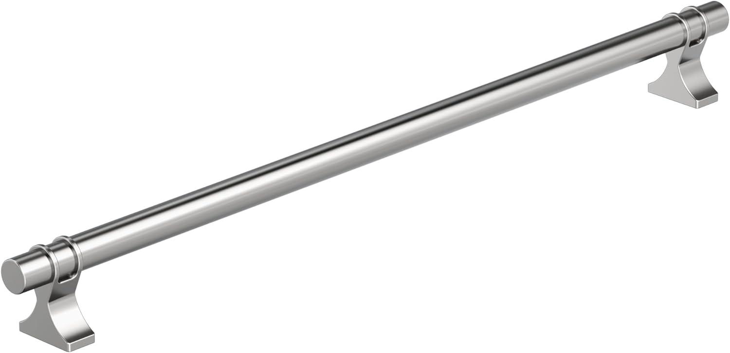 imageAmerock Cabinet Pull Golden Champagne 6516 inch 160 mm Center to Center Davenport 1 Pack Drawer Pull Drawer Handle Cabinet HardwarePolished Chrome